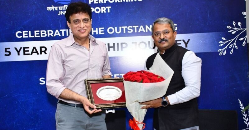 Mr. Sanjay Sethi, IAS, successfully completes five glorious years of leadership at JNPA;  Mr. Unmesh Sharad Wagh takes over as Chairman