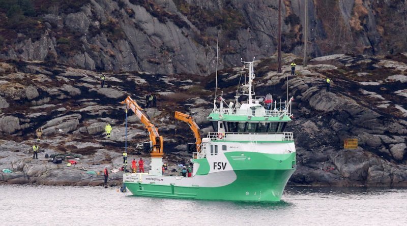 Six Rescued After Helicopter Crashes Offshore Norway