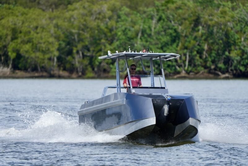 catamaran skiff boats