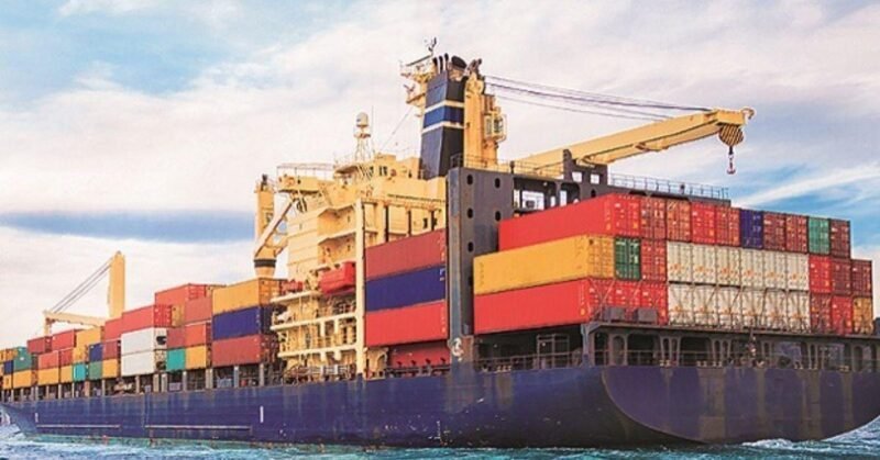Box ships traveling between Asia and the Mediterranean emit 63% more emissions