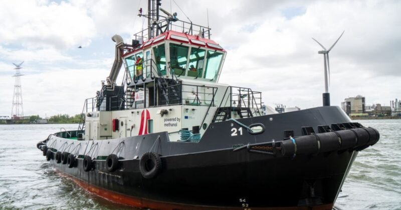 The port of Antwerp-Bruges launches the world's first methanol-powered tugboat