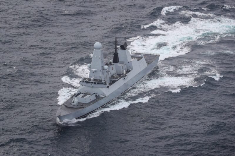 HMS Diamond. Photo courtesy UK Royal Navy.