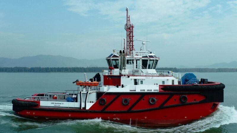 New LNG Sentinel tugs improve safety and efficiency at the LNG terminal in Hong Kong