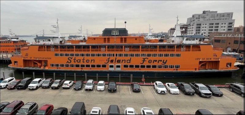 Sandy Ground docked after the fire. (Source: NTSB)