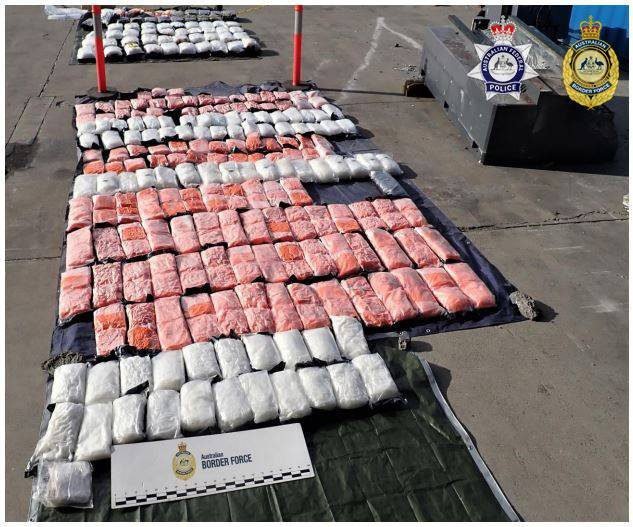 $540 Million Worth Of Meth Seized In Port Botany