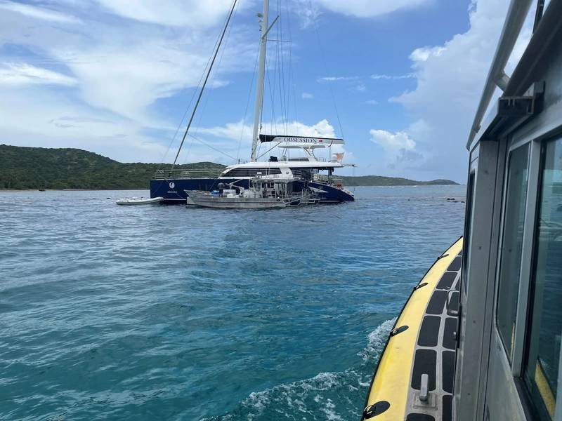 Fuel Removed From Yacht That Struck A Reef In Puerto