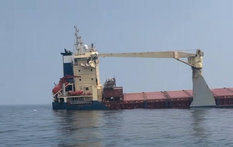 Cargo Ship Collision Near Kish Island Highlights Maritime Emergency ...