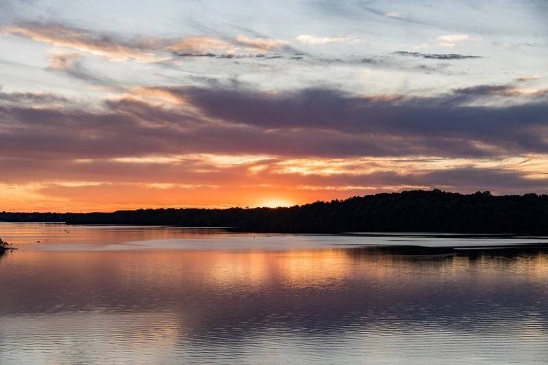 Barge Breaks Free In High Water On The Tennessee River
