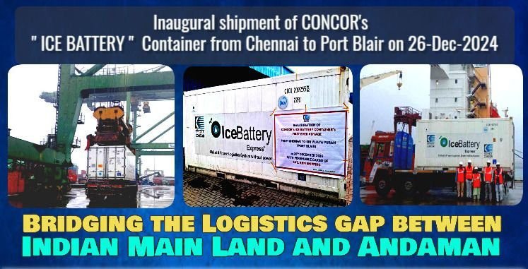 CONCOR: Bridging logistics gap between India and Andaman