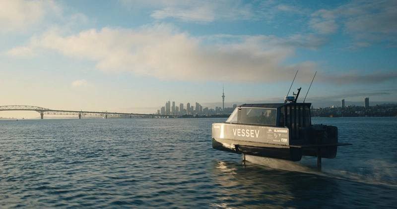 Electric Hydrofoiling Boat Ready For Auckland Tourist