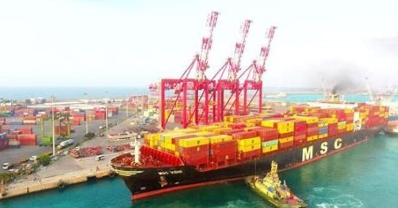 Container traffic in the VOC port increases by 7%