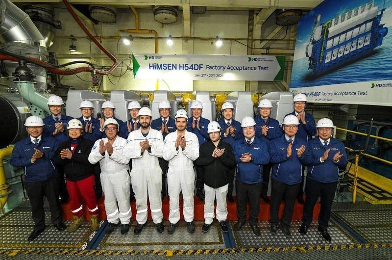 Acceptance Test Completed For Powerful Dual-Fuel