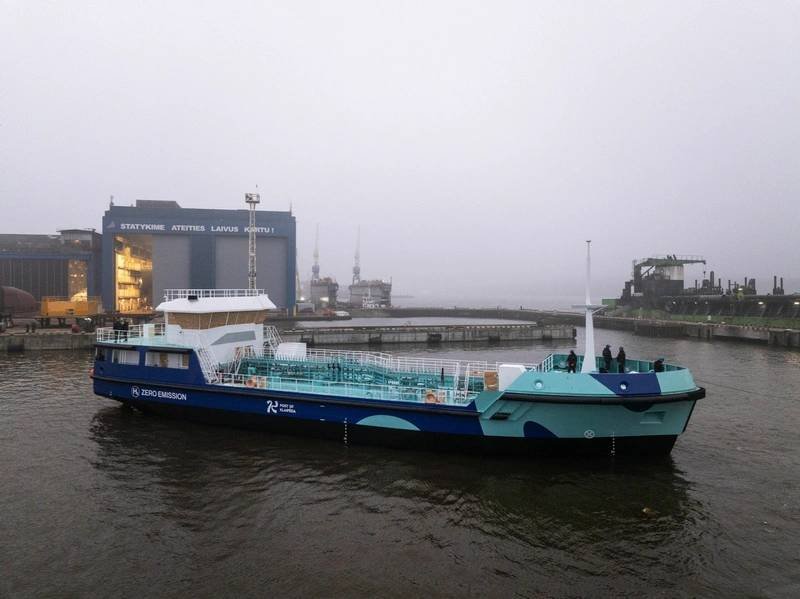 Lithuanian Port Building Fuel Cell Powered Tanker