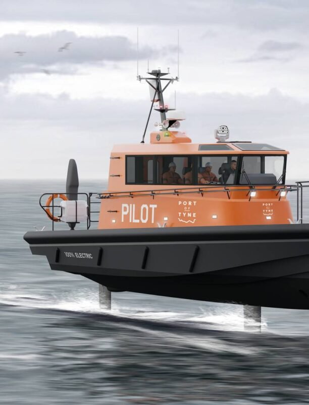 Port Of Tyne, Artemis Launch Fully Electric Foiling