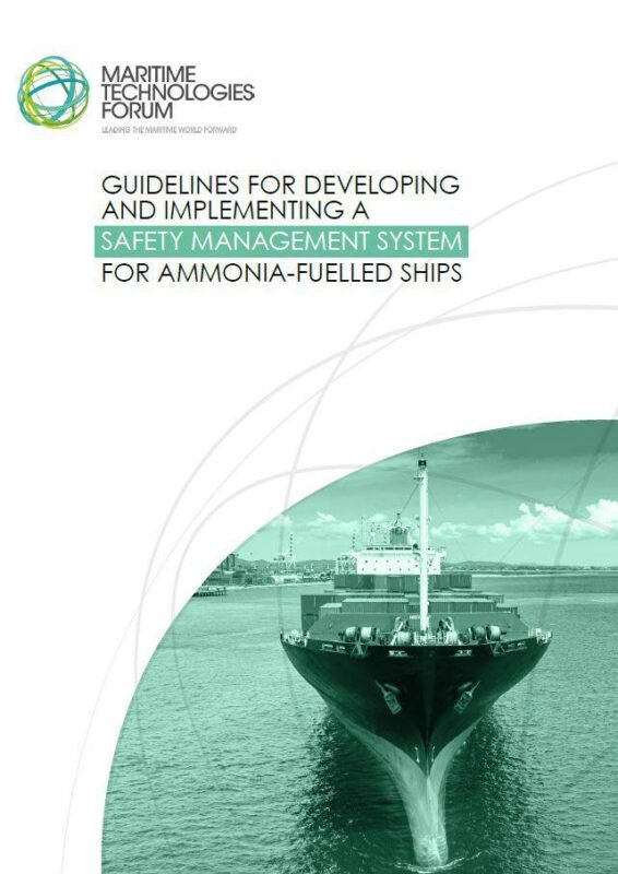 MTF publishes security recommendations for ammonia -driven