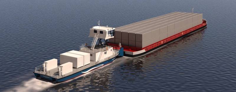 Electric Vessels Launched For Europe's Inland