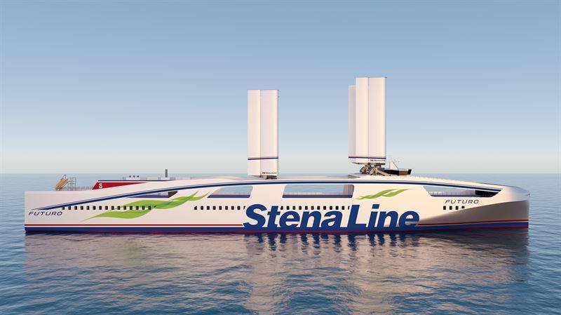 Stena Line Introduces Wind-Assist Roro Concept