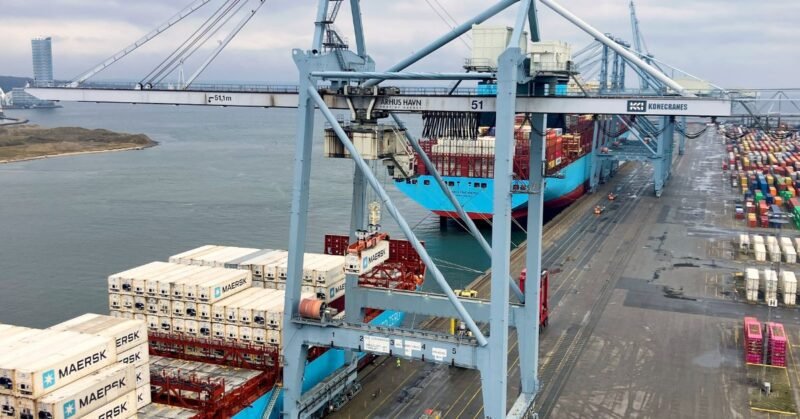 Historical growth of 45% in container sales breaks several records in Denmark's largest commercial port of Denmark