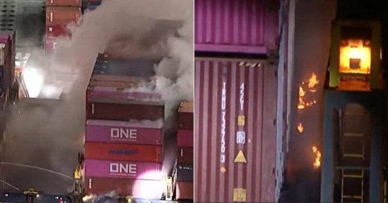 Port of Los Angeles Crisis: Cargo Ship Fire Threatens Safety & Economy