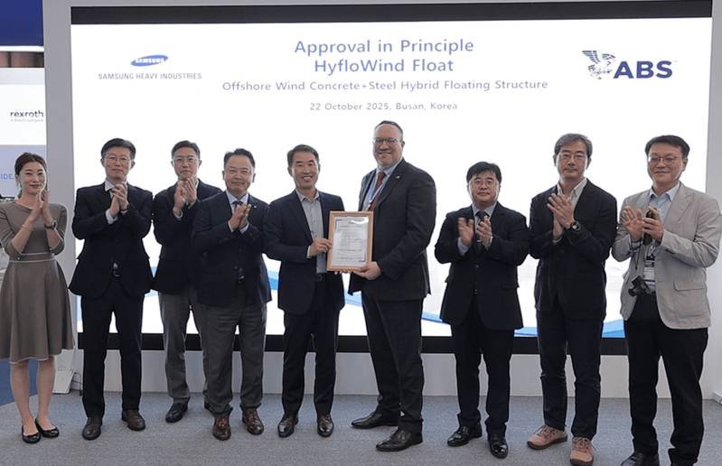 Hyflowind Float From SHI Receives ABS Approval