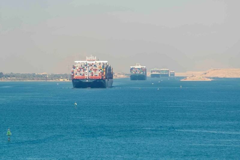 CMA CGM Vessels Navigate The Suez Canal, Hinting At