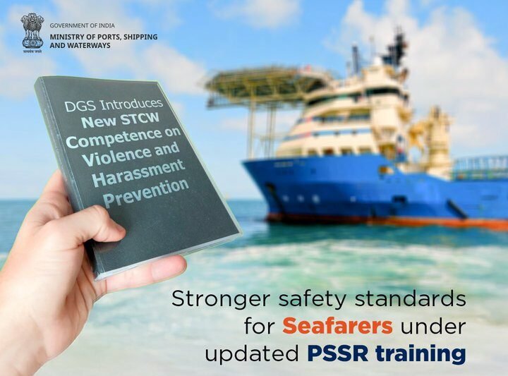 India Strengthens Seafarer Safety Training with New Competence on Violence and Harassment Prevention