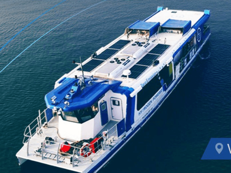 India’s First Indigenous Hydrogen-fueled Vessel Flagged off in Varanasi