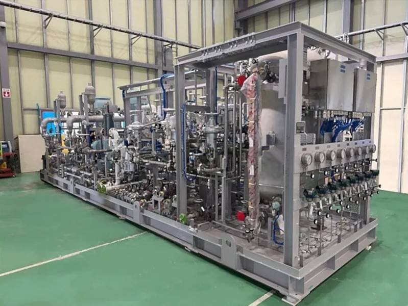 Mitsubishi Delivers First Ammonia Fuel Supply Systems