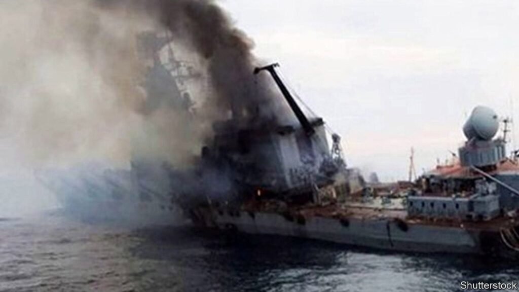 Ukrainian Drone Attack Sinks Cargo Ship in Sea of Azov