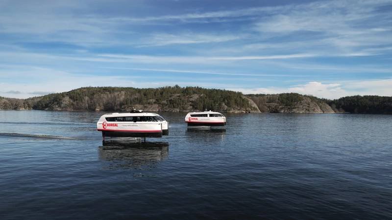 Boreal Orders 20 Electric Hydrofoil Ferries