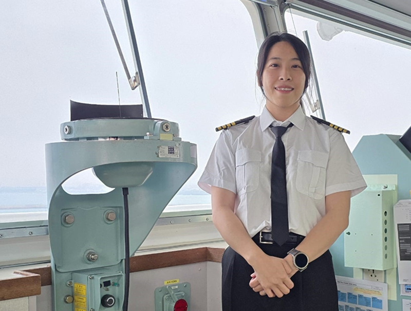 NYK Group Welcomes Its First Female LNG Carrier