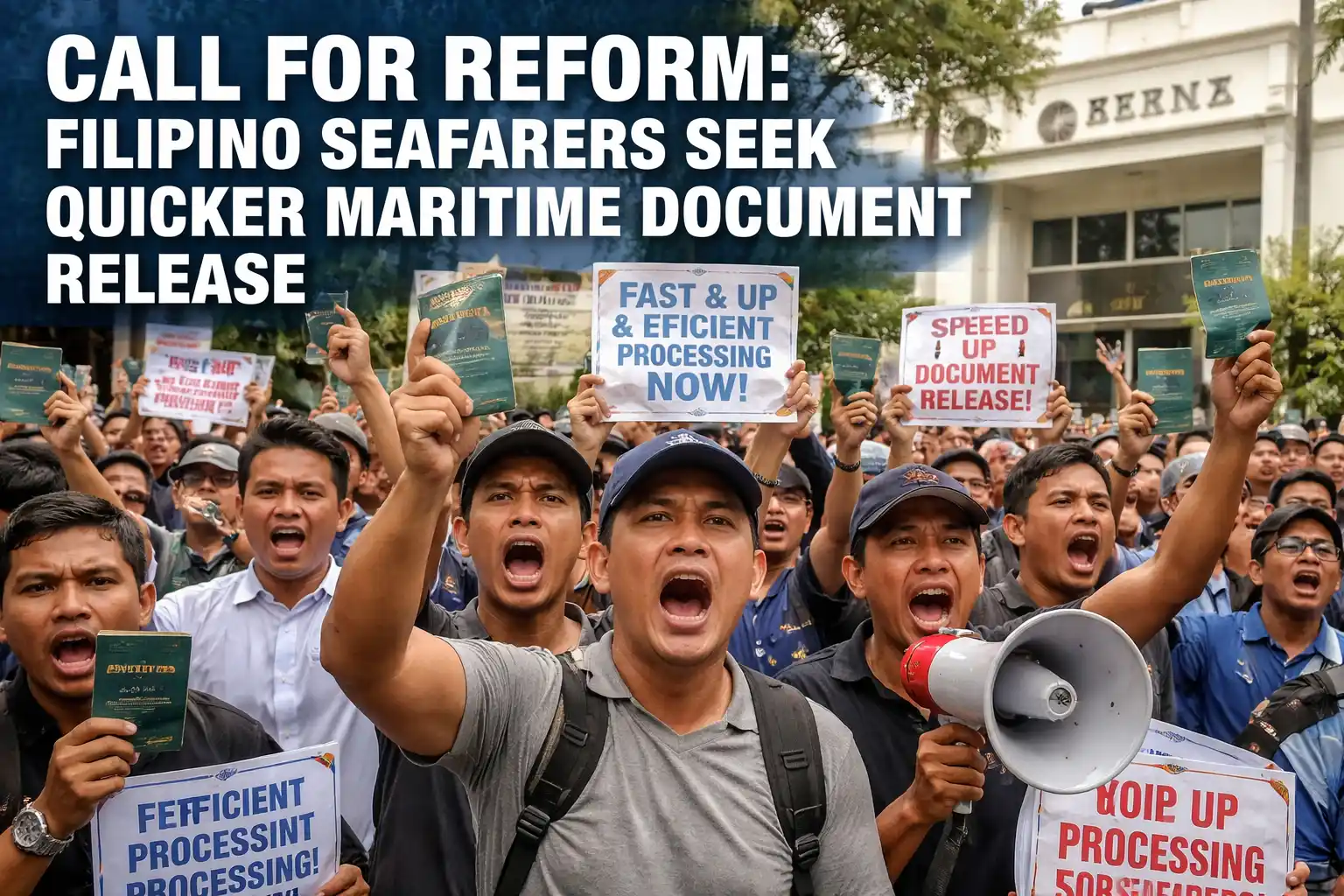 Call for Reform: Filipino Seafarers Seek Quicker Maritime Document Release