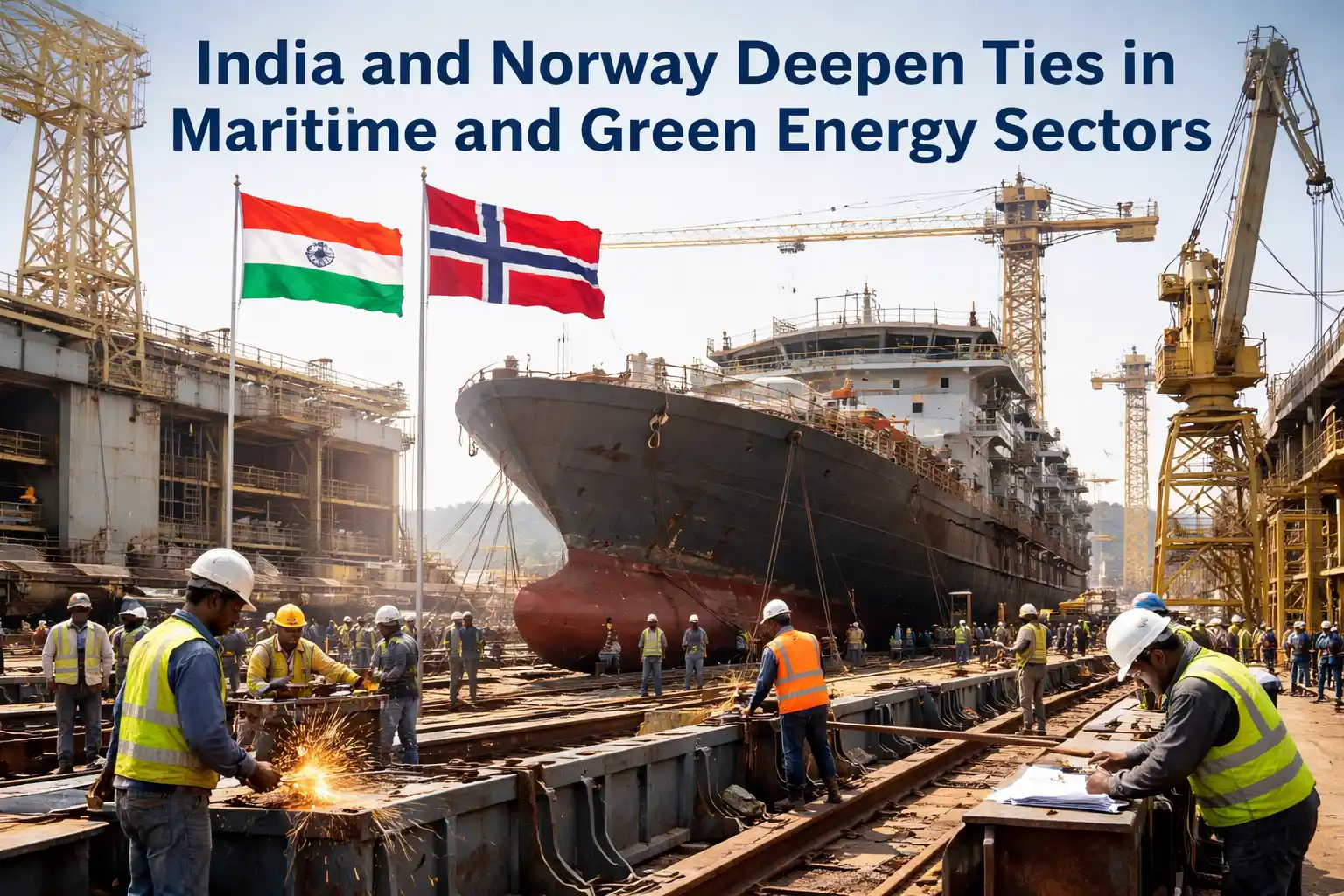 India and Norway Deepen Ties in Maritime and Green Energy Sectors