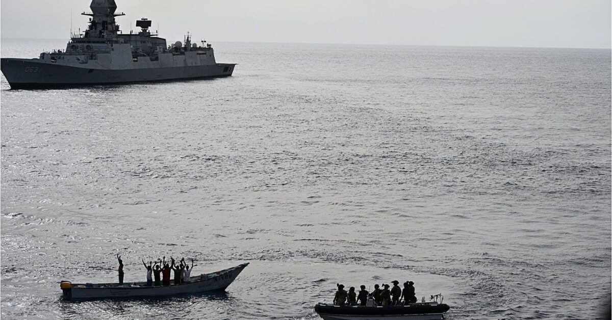 Indian Navy Deploys INS Kolkata To Prevent Suspected Piracy Attack Near Gulf Of Aden