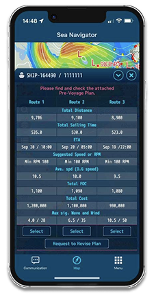 Weathernews Launches Seanavigator Mobile