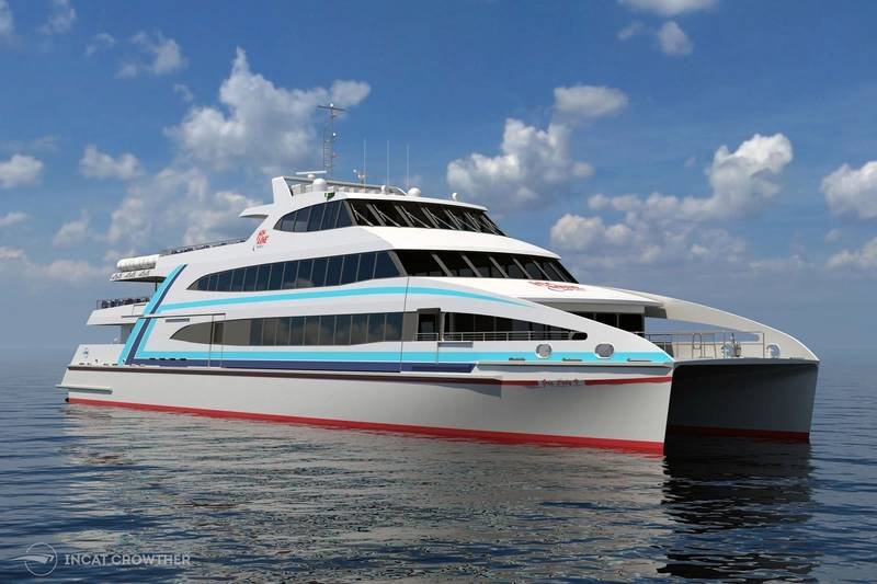 Hy-Line Cruise's CAT Ferry Construction Commences