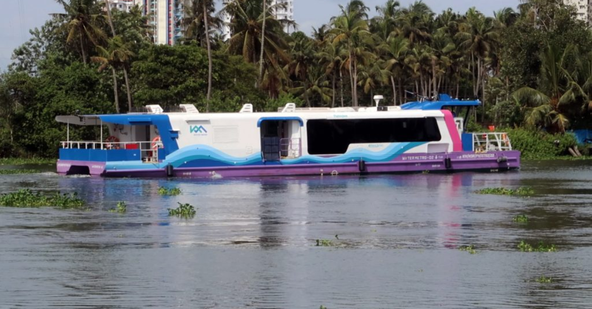 Kochi Plans Water Metro Link To Airport