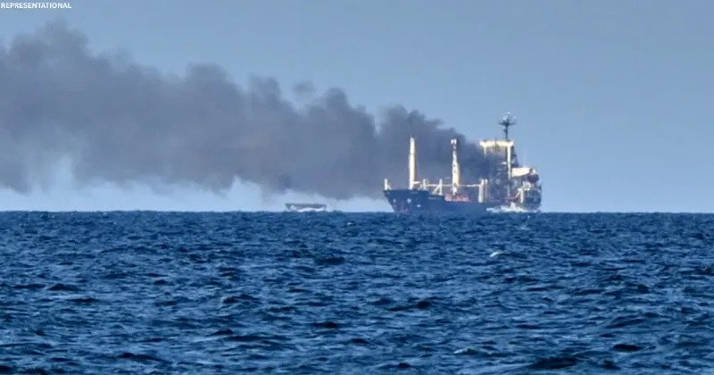 Vessel Carrying Four Indians Struck at Ukraine’s Odesa Port, Search Underway for Two Crew