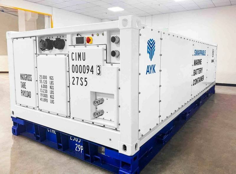 AYK Energy To Launch Swoppable Containerized Battery At