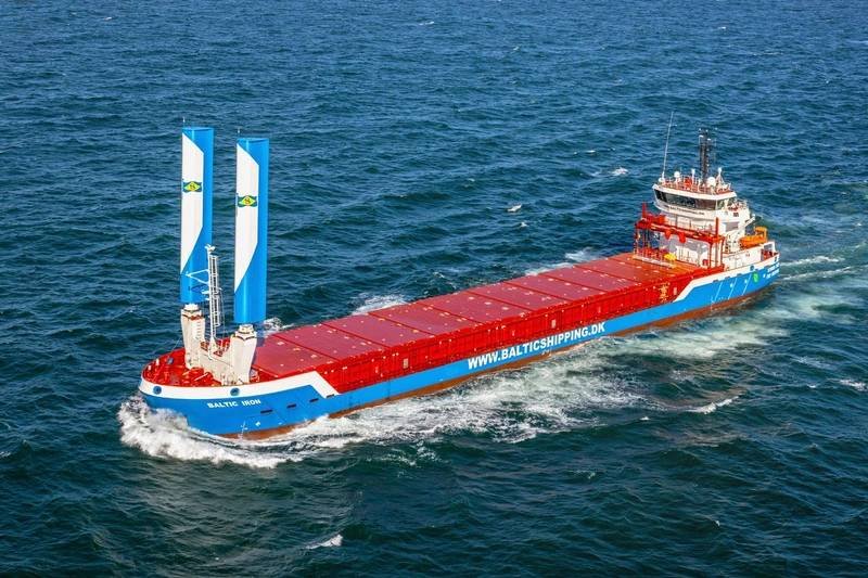 Baltic Shipping Adds Wind-Assisted Hybrid Coasters