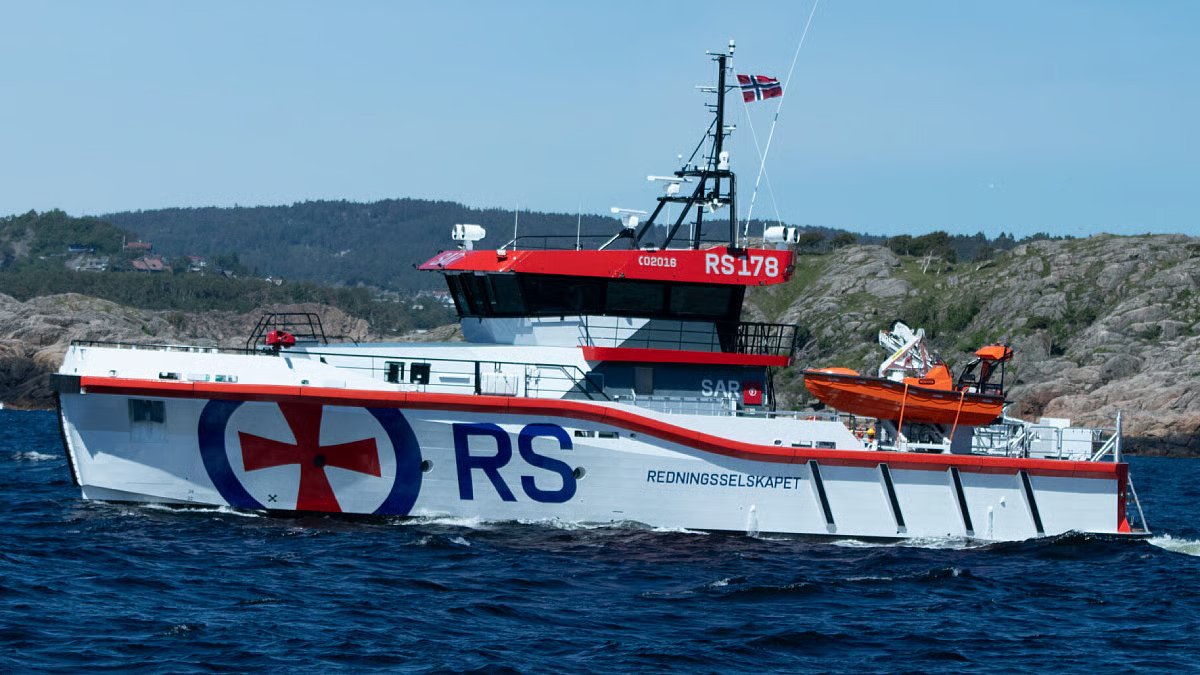 RS178 – Hybrid rescue boat for operation off northern Norway