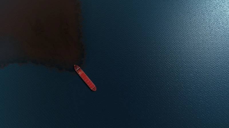 Oil Spill From Sanctioned Tanker Spreads Rapidly