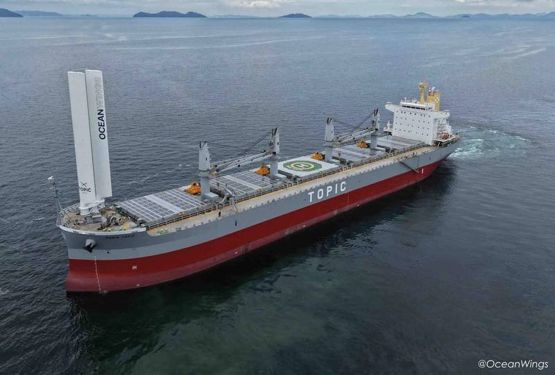 Rigid Wingsail Retrofit Successfully Completed Aboard