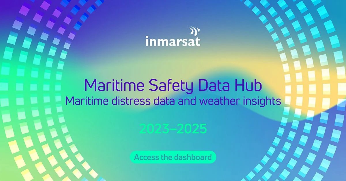 New Inmarsat Maritime Safety Data Hub insights combine GMDSS distress and weather data to provide unique insight into maritime risk