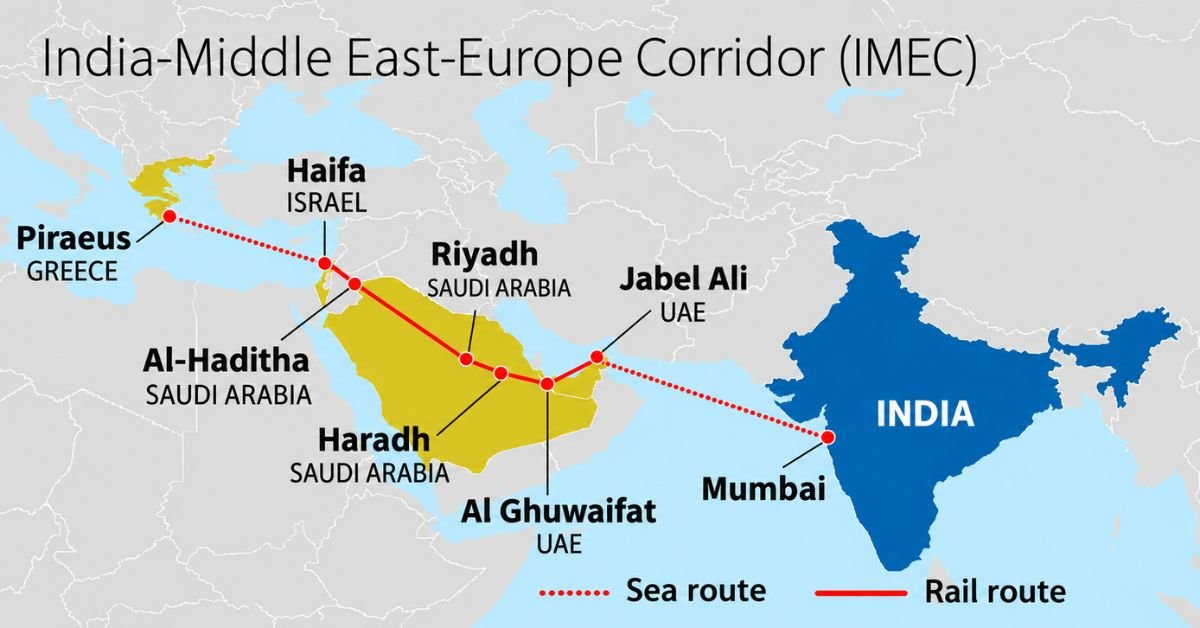 How Trump's IMEC push could give India a new trade route