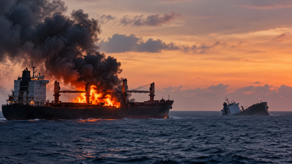 Drones Attack Two Merchant Ships in Bulgaria's Black Sea EEZ