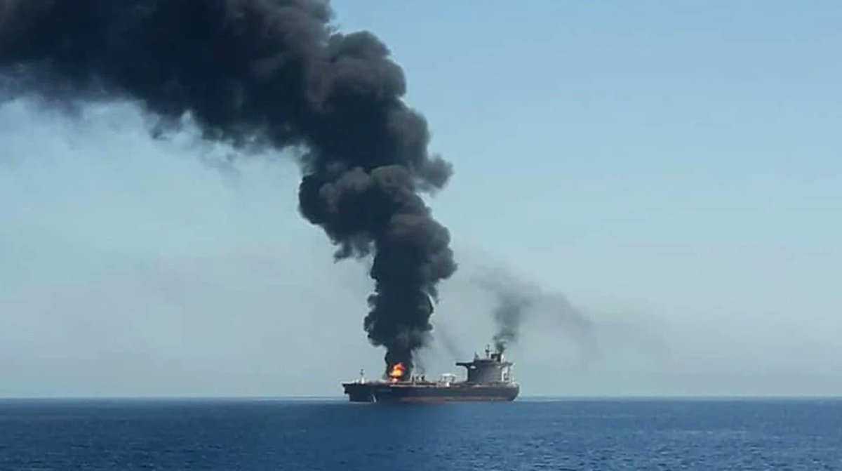Tanker Struck By Unidentified Projectile In Strait Of Hormuz, Reports Agency